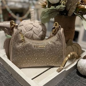NWT Steve Madden (Btamela) Crossbody - Stud /Sparkle Blush Bag